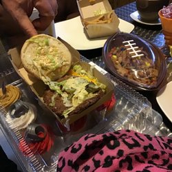 McDonald's - Quarter pounder burger in place of Big Mac patty, ok if both patties and condiments were added
