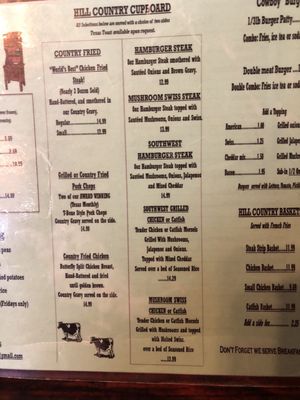 Menu photo 2 Hill Country Cupboard Johnson City, TX