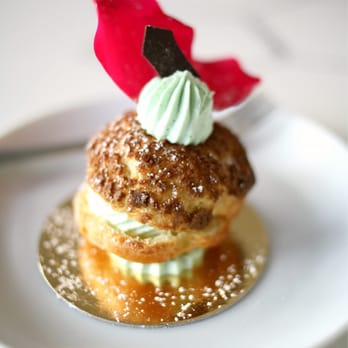 Mac Lab - Pate a choux with green tea chantilly. - Coffee & Tea Near Me - Duluth, Georgia Mac Lab - Pate a choux with green tea chantilly. - Coffee & Tea Near Me - Duluth, Georgia
