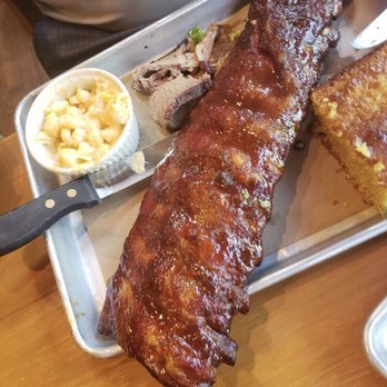 Hoodoo Brown BBQ - Pork ribs weren't cooked or smoked long enough. Not very tender but definitely chewey - Barbeque Near Me - Ridgefield, Connecticut