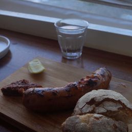 Seafood sausage