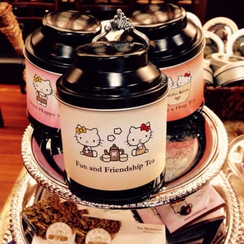 Chado Tea Room - Adorable Hello Kitty Tea Tins with loose leaf tea. - Tea Rooms Near Me - Hollywood, California Chado Tea Room - Adorable Hello Kitty Tea Tins with loose leaf tea. - Tea Rooms Near Me - Hollywood, California
