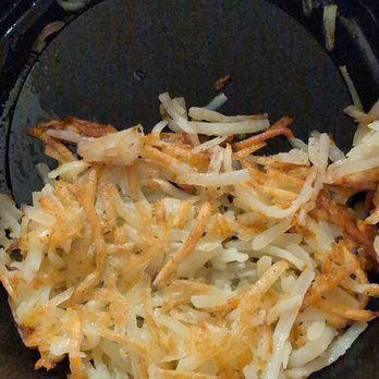 Denny's - $4+ for barely any kind of portion size in this hash brown - super sad sight to see   looks more like a side hash brown which is $2+ - Diners Near Me - Rowland Heights, California