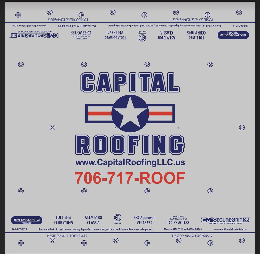 Slide of Capital Roofing