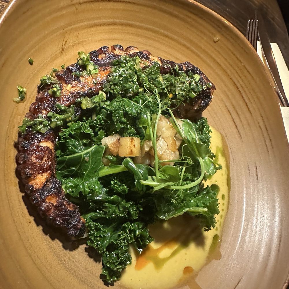 Mango Bay - Grilled Octopus very tender - Caribbean Near Me - Brooklyn, New York Mango Bay - Grilled Octopus very tender - Caribbean Near Me - Brooklyn, New York