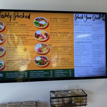 Packin' Bowls - Menu - Mediterranean Near Me - Dallas, Texas Packin' Bowls - Menu - Mediterranean Near Me - Dallas, Texas
