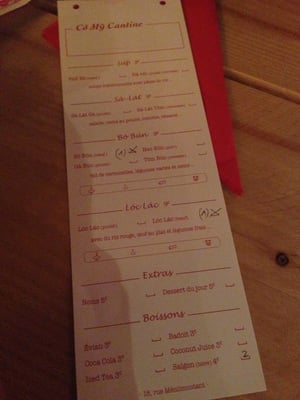 Menu photo 4 Cô My Cantine Paris, 75