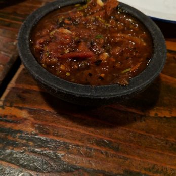 BAR Ama - Salsa, super tiny for the price. Randomly hints of spicy because you eat huge chunks of chilli pepper - Tex-Mex Near Me - Los Angeles, California BAR Ama - Salsa, super tiny for the price. Randomly hints of spicy because you eat huge chunks of chilli pepper - Tex-Mex Near Me - Los Angeles, California