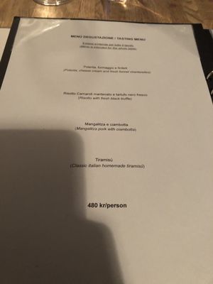 Menu photo 2 Trattoria La Strega Gothenburg, O