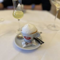 Pizzeria Ristorante Da Enzo - Good espresso macchiato for dessert. With limoncello, of course.