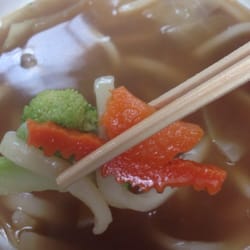 Kichi Asian Cuisine & Sushi - Use the chopsticks folks. Don't succumb to the plastic ware.