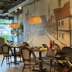 Tiffany's Bar and Bistro - Mural wall