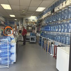 Water and Ice Discount Superstore - This was the mean woman that came out and yelled at us ( me directly)