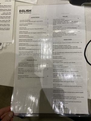 Menu photo 5 Delish Thai Kitchen North Hollywood, CA