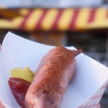 Corn Dog Castle - Hot Hot-Link Corn Dog - Hot Dogs Near Me - Anaheim, California