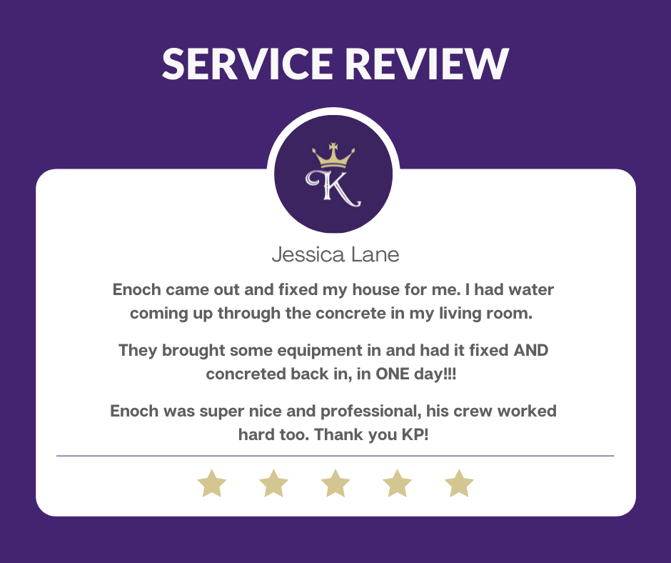 Slide of King Plumber