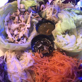 Bleu Monkey Grill - Amazing Chicken Lettuce Wrap! - Bars Near Me - Hot Springs, Arkansas