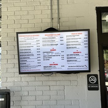 Cheat’s Cheesesteaks - Menu - Cheesesteaks Near Me - Charlotte, North Carolina