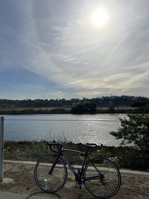 Ballona Creek Bike Path trailhead by null