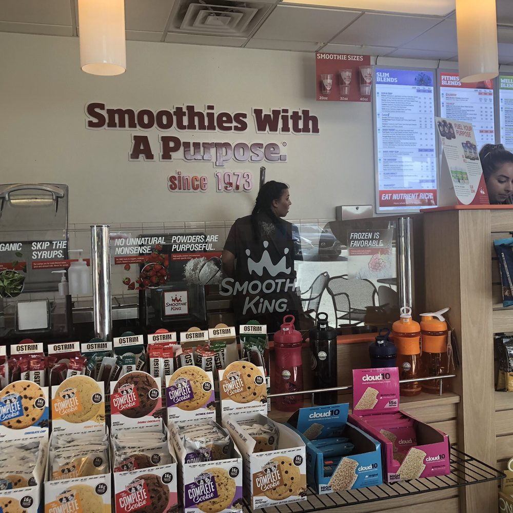 Smoothie King - Inside and snack bar - Juice Bars & Smoothies Near Me - York, Pennsylvania
