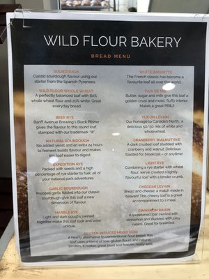 Menu photo 5 Wild Flour - Banff's Artisan Bakery Cafe Banff, AB