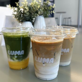 Luma Coffee Lounge - Mango Matcha, Panela coffee x2 - Cafes Near Me - Redwood City, California Luma Coffee Lounge - Mango Matcha, Panela coffee x2 - Cafes Near Me - Redwood City, California