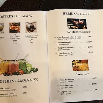 El Portalón - Menu - Spanish Near Me - Barcelona, B El Portalón - Menu - Spanish Near Me - Barcelona, B