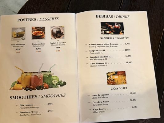 Menu photo 1 El Portalón Barcelona, B Menu photo 1 El Portalón Barcelona, B