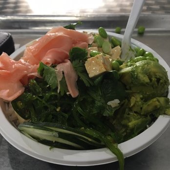 Poke King - Tofu bowl with all the fixings (extra $1 for avocado) - Poke Near Me - Reno, Nevada Poke King - Tofu bowl with all the fixings (extra $1 for avocado) - Poke Near Me - Reno, Nevada