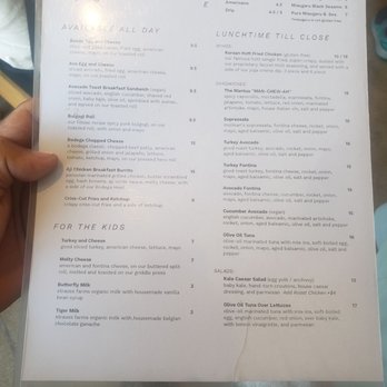 Bodega Park - Menu - Sandwiches Near Me - Los Angeles, California