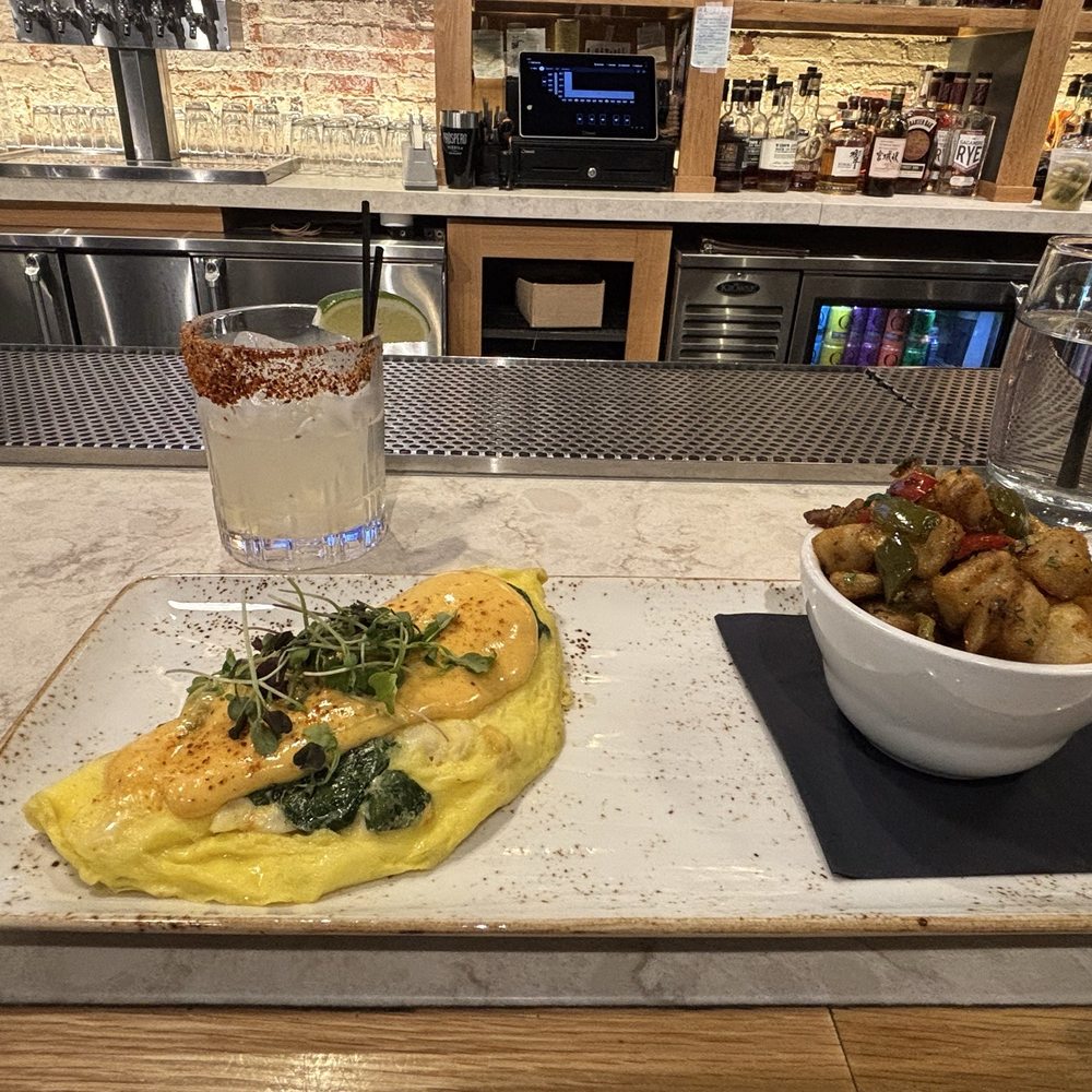 The Copper Shark - Crab omelette - Cocktail Bars Near Me - Baltimore, Maryland