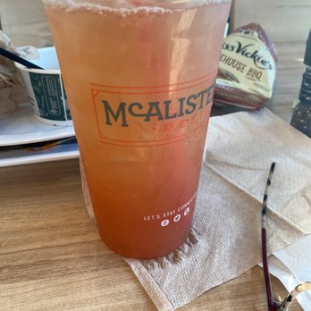 McAlister's Deli - Strawberry sweet tea - Sandwiches Near Me - Bartlesville, Oklahoma McAlister's Deli - Strawberry sweet tea - Sandwiches Near Me - Bartlesville, Oklahoma