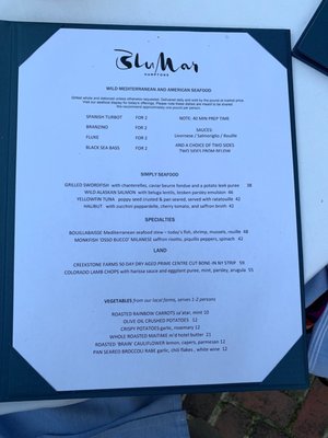 Menu photo 4 Blu Mar Southampton, NY