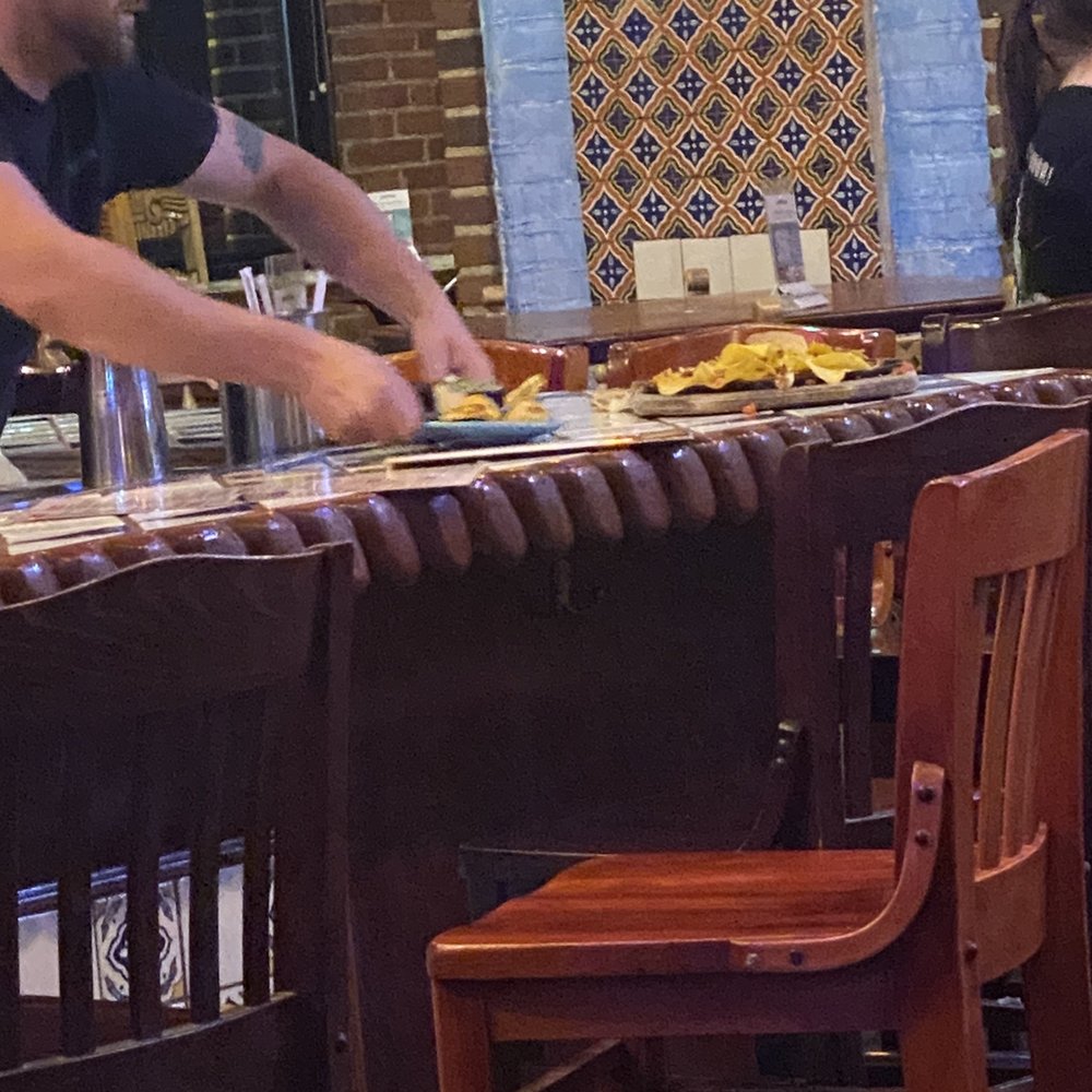 Margaritas Mexican Restaurant - So many dirty plates that filled a lot of them empty seats and high tops. - Mexican Near Me - Nashua, New Hampshire