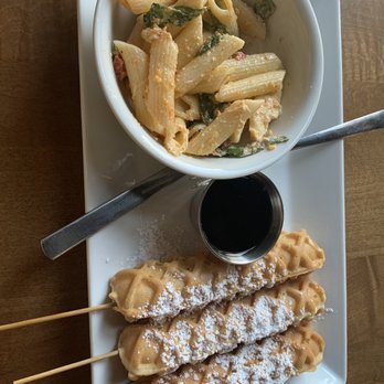 The Nest Cafe - Lolly Waffles Pasta Salad - Coffee & Tea Near Me - Alpharetta, Georgia
