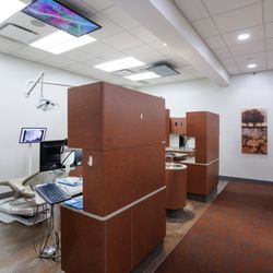 Guildford Town Centre Dental - The clinic hallway to operatories, showcasing the dental operatories at Guildford Town Centre Dental