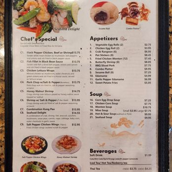 China One - Menu - Chinese Near Me - Moreno Valley, California