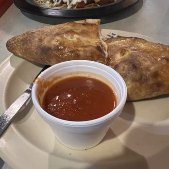 Elizabeth Pizza - Small pepperoni calzone - Pizza Near Me - Eden, North Carolina