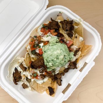 Tallboy Taco - nachitos with steak ($9) - Tacos Near Me - Chicago, Illinois Tallboy Taco - nachitos with steak ($9) - Tacos Near Me - Chicago, Illinois