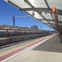 Oaklands Railway Station - Platform