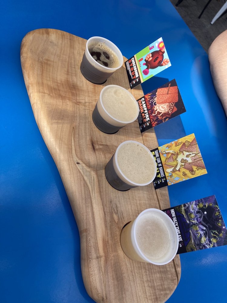 Food from Axe & Arrow Brewing