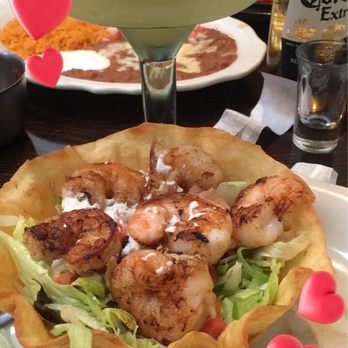 Plaza Azteca - Shrimp taco salad - Mexican Near Me - Myerstown, Pennsylvania Plaza Azteca - Shrimp taco salad - Mexican Near Me - Myerstown, Pennsylvania