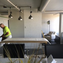 Ram Wallcoverings - Bob at work.