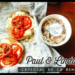Paul & Linda - Milanesas de soja (by P&L) y cole slaw