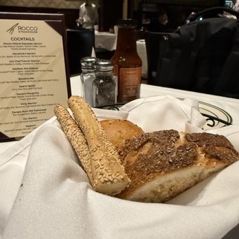 Rocco Steakhouse - Breadsticks. - American Near Me - New York, New York Rocco Steakhouse - Breadsticks. - American Near Me - New York, New York