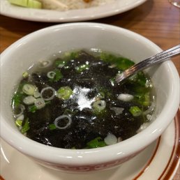 Seaweed soup