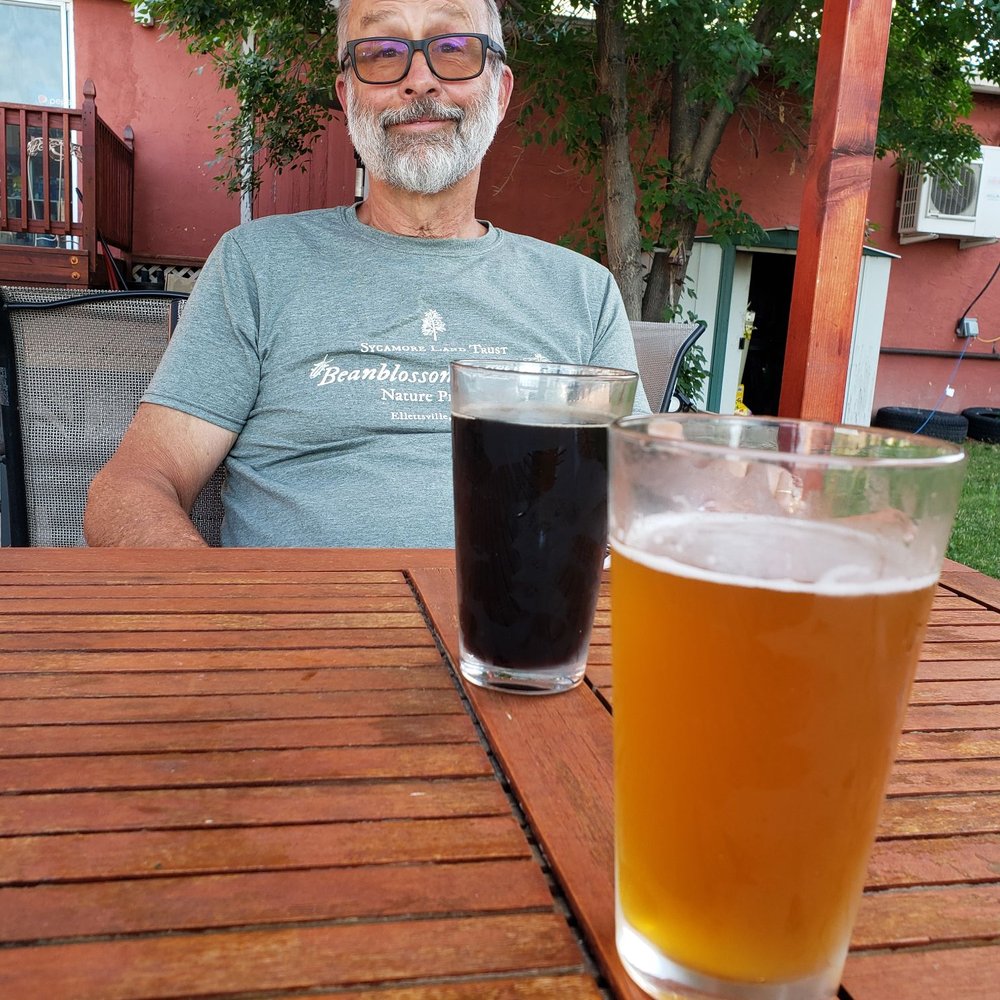 Isabella's Pizza - My Beloved with his Porter and my Peach Wheat. - Italian Near Me - Newcastle, Wyoming Isabella's Pizza - My Beloved with his Porter and my Peach Wheat. - Italian Near Me - Newcastle, Wyoming