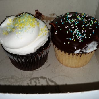 Beverly's Bakery - Chocolate cake with "buttercream" and vanilla cake with chocolate "buttercream " and a chocolate ganache - Bakeries Near Me - Fullerton, California