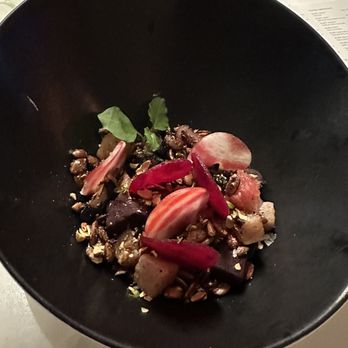 Uchiko Austin - Beet salad - Sushi Bars Near Me - Austin, Texas Uchiko Austin - Beet salad - Sushi Bars Near Me - Austin, Texas