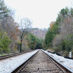 Ross Bridge Historical Park - Railroad along the park